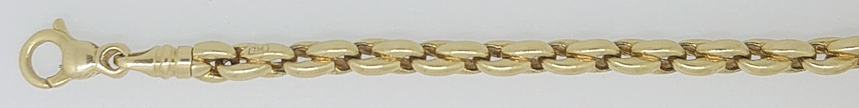Collier Anker oval Gelbgold 750, ca. 4.2mm, 45cm