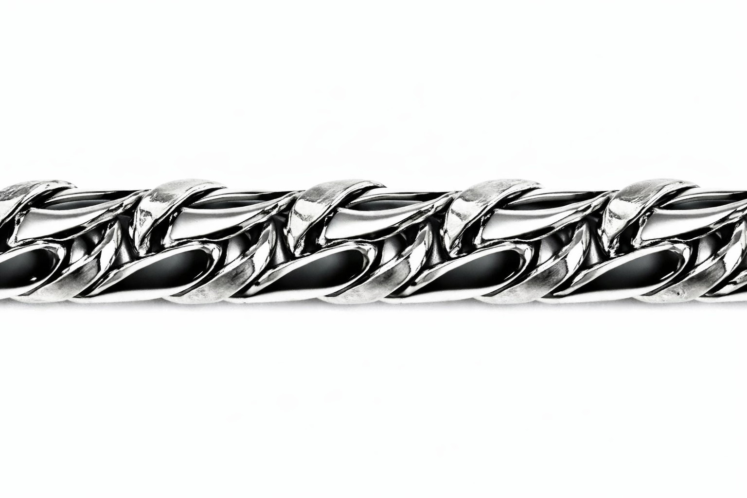 Collier Weissgold 750 Handarbeit 45cm