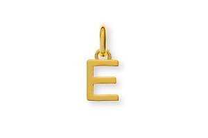 Buchstaben Gelbgold 750, ca.7x5mm E
