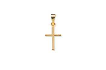 Balkenkreuz Gelbgold 375 poliert