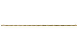 Bracelet Gelbgold 750 mit 89 Brillanten  H SI  1.44ct. 18cm