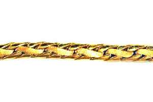 Bracelet Gelbgold 750 Handarbeit, 5.6mm, 19cm