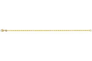Armband ´Tube´poliert, Gelbgold 750,  19cm