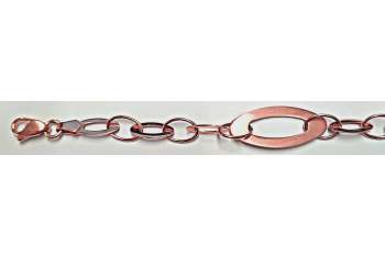 Armband Rotgold 750 halbmassiv