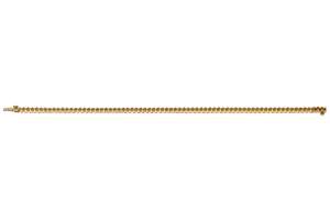 Bracelet Rohling Gelbgold 750 für 76 Brillanten  0.07ct. 18cm
