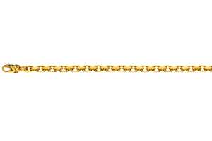 Anker geschliffen Gelbgold 750 ca. 5.0mm