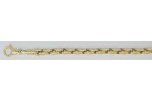 Collier Anker oval Gelbgold 750, ca. 4.2mm, 45cm