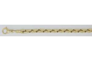 Armband Anker oval Gelbgold 750, ca. 4.2mm, 19cm