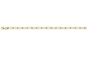 Collier Anker oval Gelbgold 750 45cm