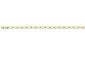 Collier Anker oval Gelbgold 750 45cm