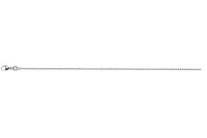 Anker Oval Weissgold 750 ca. 1.2mm mit Messerschliff