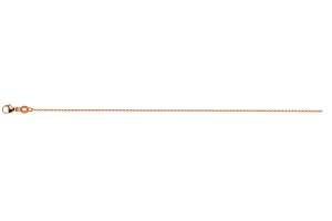 Anker Oval Rotgold 750 ca. 1.2mm mit Messerschliff 42 cm