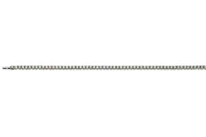 Collier Tennis or gris 750  avec 162  brillants H SI 9.72ct. 42cm