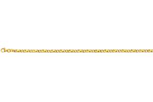 Carrera Bracelet poliert Gelbgold 750 ca. 3.5 mm 19 cm