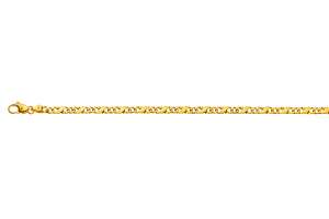 Carrera Armband poliert Gelbgold 750 ca. 4.0mm