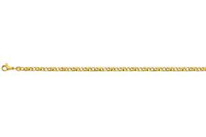 Carrera Armband poliert/satiniert Gelbgold 750 ca. 3,5mm