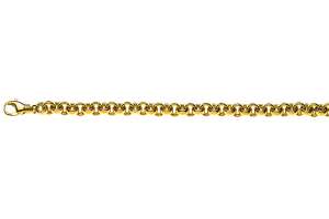 Bracelet Erbs Gelbgold 750 Handarbeit 20cm