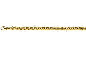 Collier Erbs Gelbgold 750 Handarbeit 45cm