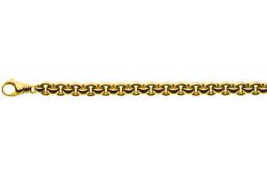 Collier Erbs Gelbgold 750 Handarbeit 45cm
