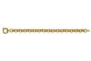 Erbs Gelbgold 750 ca. 9mm halbmassiv