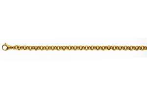 Collier Erbs Gelbgold 750 Handarbeit 45cm