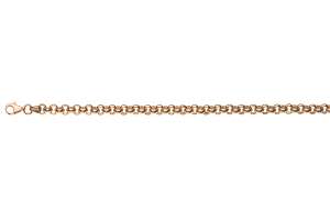 Erbs Rotgold 750 ca. 5.0mm halbmassiv 19cm