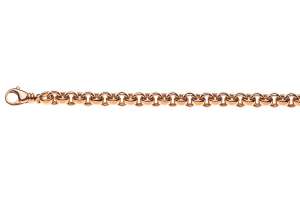 Bracelet Rotgold 750 Handarbeit 20cm
