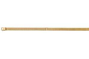 Collier milanaise, or jaune 750, 5.7mm, 45cm