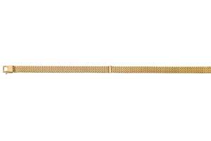 Milanaise Armband, Gelbgold 750, 5.7mm, 19cm