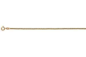 Kugelcollier geschliffen, Gelbgold 750,  45cm