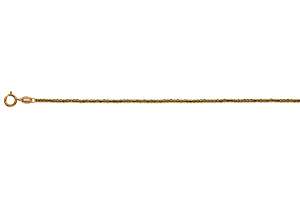 Kugelcollier geschliffen, Gelbgold 750,  45cm