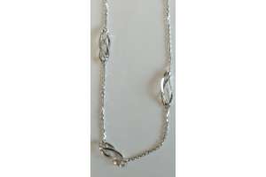 Collier Weissgold 750 60cm