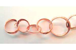 Collier Fantasie Rotgold 750 Handarbeit 57cm