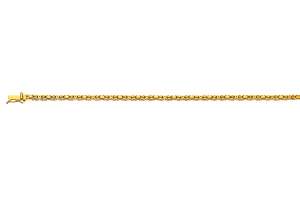 Collier Königskette klassisch Gelbgold 750 ca. 2.5 mm