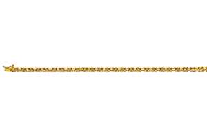 Collier Königskette klassisch Gelbgold 750 ca. 3.5mm