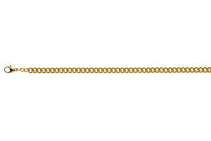 Rundpanzer Gelbgold 750 ca. 5.0mm 45cm