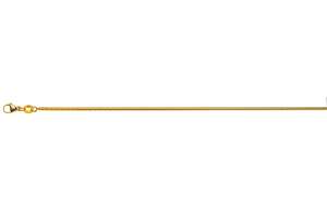 Schlange rund Gelbgold 750 ca. 1.6mm 50cm
