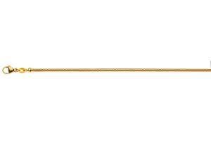 Schlange rund Gelbgold 750 ca. 2.4mm