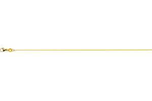 Venezianer diamantiert Gelbgold 750 ca. 0.8mm