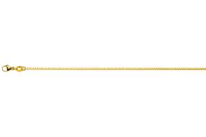 Venezianer diamantiert Gelbgold 750 ca. 1.4mm