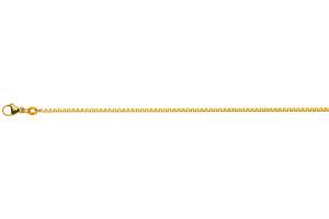 Venezianer diamantiert Gelbgold 750 ca. 1.6mm