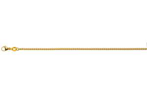 Zopf Armband Gelbgold 750 ca. 1.65mm 19cm