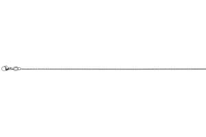 Zopf Weissgold 750 ca. 1.2mm 40cm