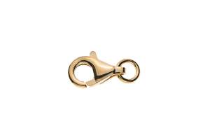 Karabiner Gelbgold 375, 9x5mm, ca.0.4gr