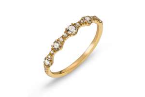 Bague en or jaune 750