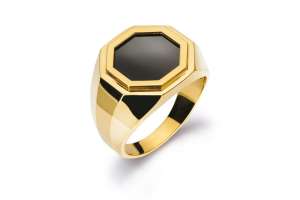 Herrenring Gelbgold 750