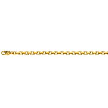 Anker geschliffen Gelbgold 750 ca. 5.0mm 22cm