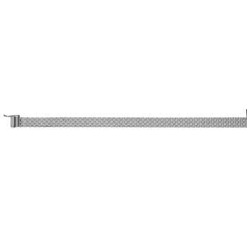 Bracelet Weissgold 750 Backsteinmuster 5-reihig ca. 6.0mm