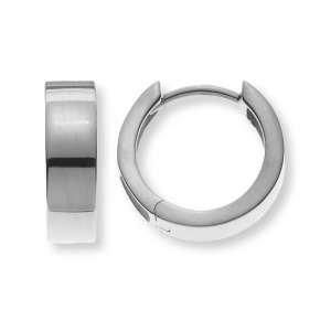 Kreolen Weissgold 375